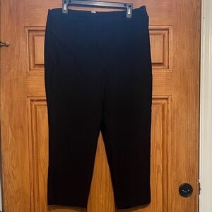 Lane Bryant Black Knit Dress Top